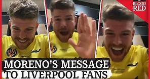 "GET OUT, MAN UTD!" | Alberto Moreno's Message to Liverpool Fans | Europa League