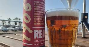 1906 Red Vintage La Colorada 8% ABV £1.00 330ml can. from Archives... LOL La Linea Spain