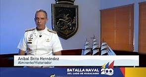 BATALLA NAVAL DEL LAGO DE MARACAIBO 1823 / Almirante - Historiador ANÍBAL BRITO HERNÁNDEZ