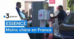 Le prix de l'essence moins cher en France qu'au Luxembourg