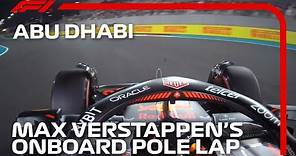 Max Verstappen's Pole Lap | 2023 Abu Dhabi Grand Prix | Pirelli