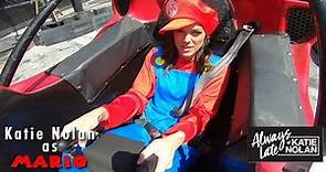 Katie Nolan’s real-life Mario Kart race ends in dramatic photo finish | Always Late with Katie Nolan