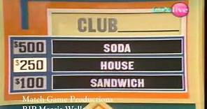 Match Game 74 (In Memory of Marcia Wallace) (First Appearance)