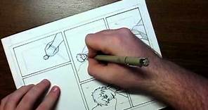 How to Make A Comic Book - Creating A Page