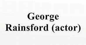 George Rainsford (actor)