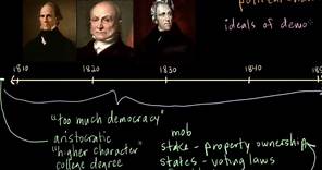 Jacksonian Democracy - background and introduction