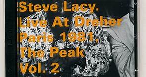 Mal Waldron & Steve Lacy - Live At Dreher Paris 1981, The Peak Vol. 2
