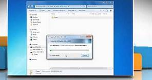 How to reset iTunes® library on a Windows® 7 PC