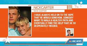 Nick Carter: My family blamed me for my sister’s death
