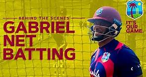 Shannon Gabriel To Open the Batting? | Behind The Scenes Net Footage | West Indies
