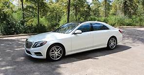 2014 Mercedes-Benz S550 - Review in Detail, Start up, Exhaust Sound, and Test Drive