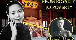 The Consort who Divorced The Last Emperor of China | Wenxiu