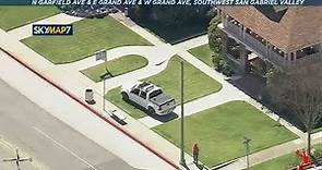 FULL CHASE: Authorities chase truck on surface streets in San Gabriel Valley
