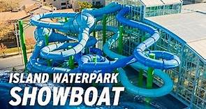 NEW Island Water Park at Showboat Atlantic City | All Waterslides POV