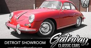 1960 Porsche 356 B For Sale Gateway Classic Cars of Detroit Stock#1669DET