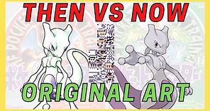 Kanto First 151 Pokemon Original Artwork Then vs Now [Ken Sugimori]