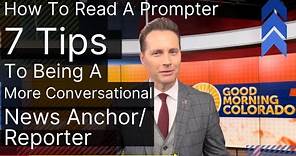 7 Best Tips For Public Speaking | How To Read Like a Pro News Anchor/Reporter
