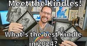 Meet The Kindles! Comparing the 2024 Kindle Lineup