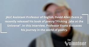 David Evans, poet and professor