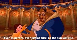 Beauty and The Beast/Tale As Old As Time Lyrics - Beauty and the Beast