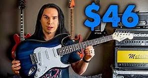 You can STILL buy a guitar for less than 50 dollars! - Ebay Strat Demo Review