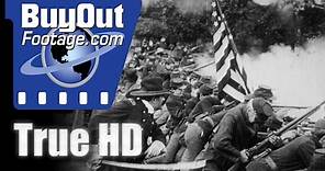 THE BATTLE - D.W. Griffith 1911 Civil War Battle Film HD