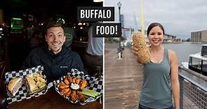 The ULTIMATE Buffalo, New York FOOD tour! (WINGS, Beef on Weck, Peanut Sticks, Pizza, & MORE!)