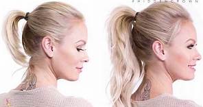 How To: Perfect Ponytail | Hidden Crown