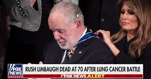 Rush Limbaugh's wife announces death on radio show
