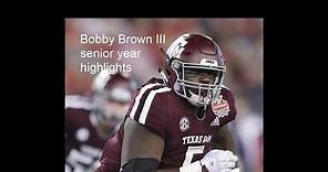Some Bobby Brown III senior season highlights