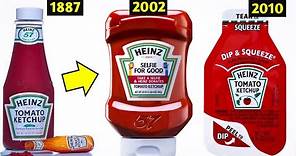 Evolution of Heinz Ketchup Bottles 1880 - 2020 | Heinz Ketchup Bottles History, Documentary video