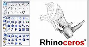 Rhino tutorial軟件教學 02 線，面和實體工具