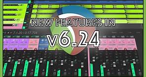 What's New in REAPER 6.24 - RAZOR EDITING tutorial and more!