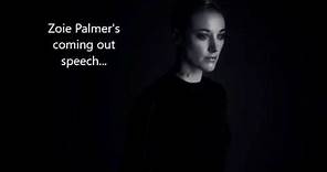 zoie palmer coming out speech