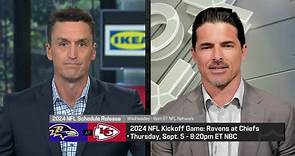 David Carr reacts to Ravens-Chiefs being named 2024 NFL Kickoff Game 'NFL Total Access'