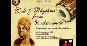Bols & Rhythms from Vivekananda Sangeet Kalpataru by Nishaant- Pakhawaj #ramakrishna #vivekananda