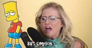 Nancy Cartwright does her 7 Simpsons characters in under 40 seconds