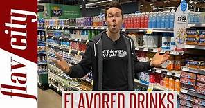 These Are The HEALTHIEST Drinks At The Grocery Store...With A Taste Test!