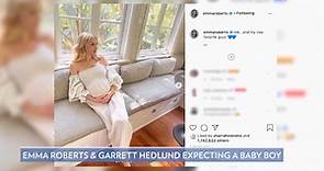 Emma Roberts Is Pregnant! Actress Expecting Her First Child, a Baby Boy, with Garrett Hedlund