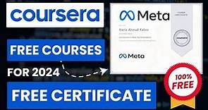How To Get Paid Coursera Courses for FREE with Certificates in 2024 | Step by Step Complete Guide