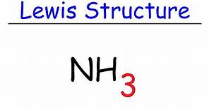 NH3 Lewis Structure - Ammonia