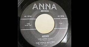 THE VOICE MASTERS NEEDED (FOR LOVERS ONLY) 1959