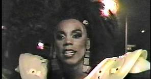 RuPaul being "wonderfully glamorous" at the Pyramid Club in 1985