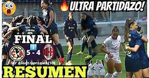 Club América Femenil vs AC Milan 🔴 RESUMEN Ultra Partidazo! 🤯🔥 20 De Agosto 2022