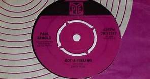PAUL ARNOLD - GOT A FEELING - 1967