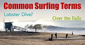 Common Surfing Terms and Slang