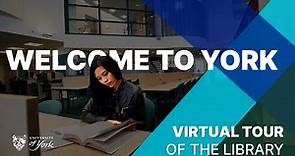 Virtual Tour of The Library @UniversityOfYork | #UoYTips