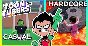¡JUGADOR CASUAL VS JUGADOR EXPERIMENTADO EN ROBLOX! | Toontubers | Cartoon Network