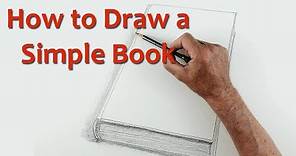 Start Drawing: PART 7 - Draw a Simple Book