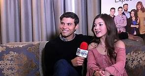 One on one with Luke Bilyk and Katie Douglas, stars of the new TV series Raising Expectations
